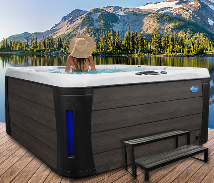 Calspas hot tub being used in a family setting - hot tubs spas for sale Torrance