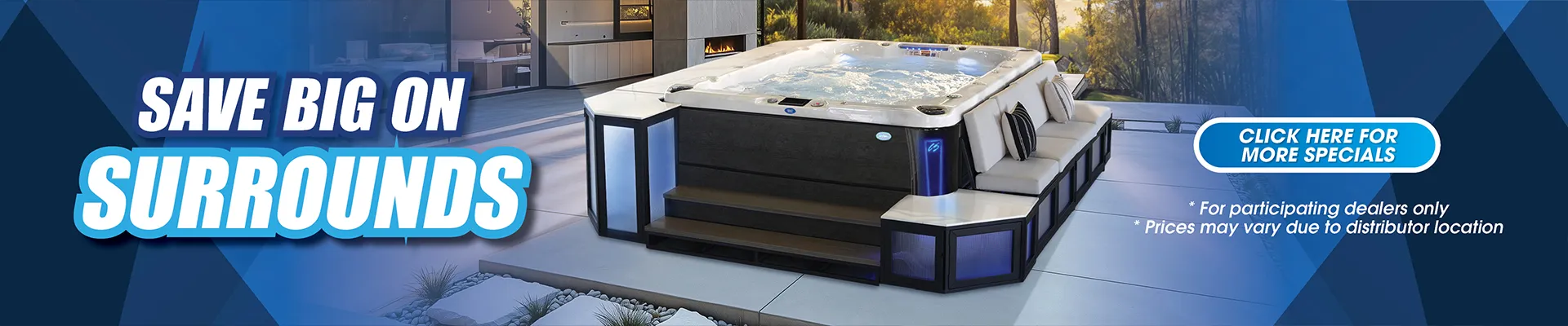 Calspas hot tub being used in a family setting - Torrance